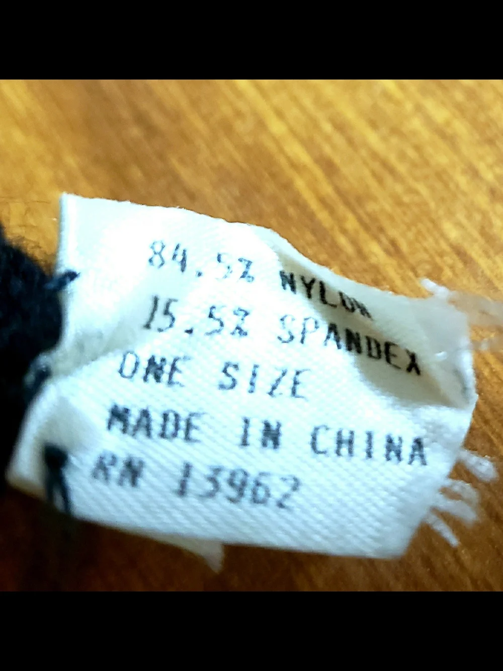 Women's Black Dress Gloves with Subtle Faux-Leather Trim - Picture 4 of 4